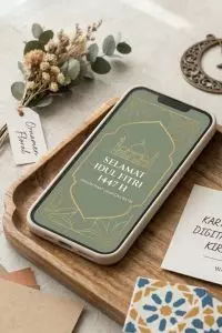 Menciptakan kartu ucapan yang aesthetic tidak selalu butuh keahlian desain profesional.