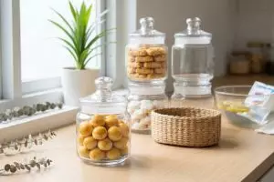 Persiapan Lebaran, cara mengatasi toples kaca butek tanpa capek menggosok