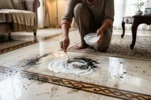 Trik hilangkan kerak hitam di lantai rumah agar tamu Lebaran betah berkunjung