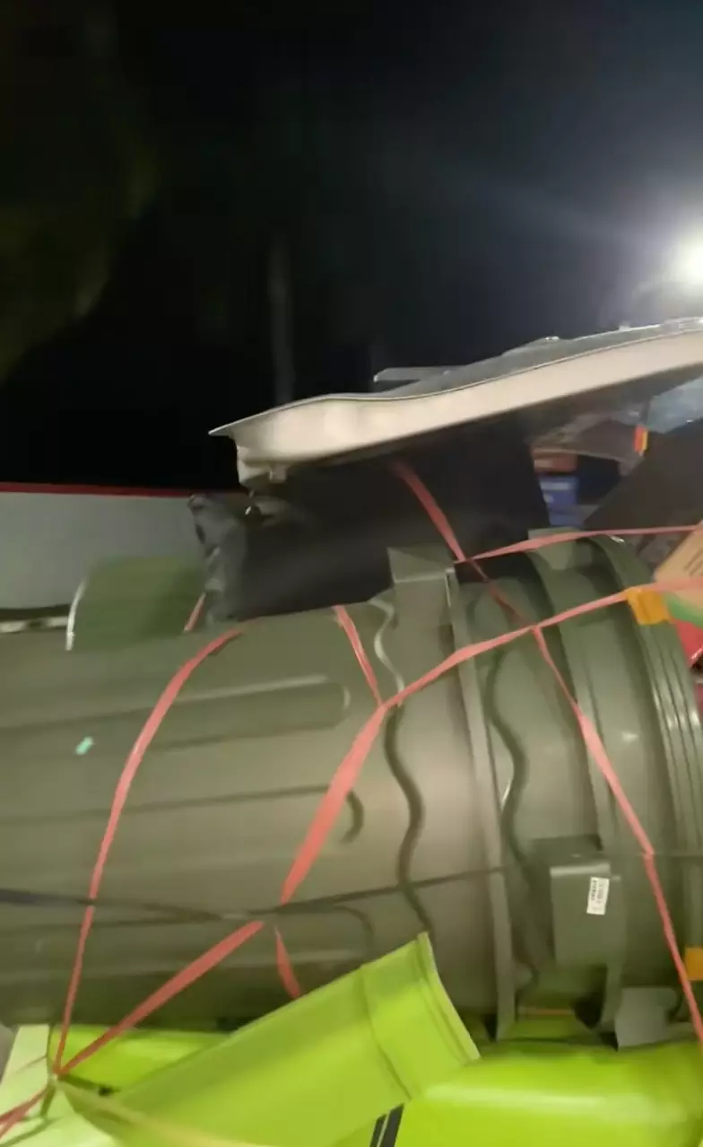 muatan mobil ekstrem TikTok/@aping9851 muatan mobil ekstrem TikTok/@aping9851