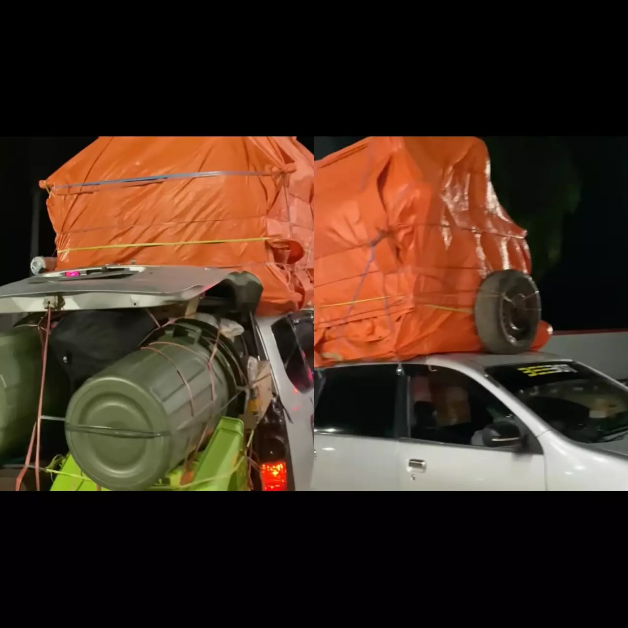 5 Penampakan mobil bawa seluruh ‘isi rumah’, netizen: Aku kuat, aku hebat, aku njengat