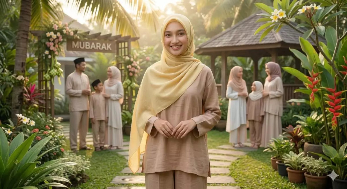 5 Cara pakai hijab Lebaran 2026, gaya minimalis yang mewah untuk silaturahmi