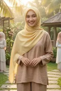 Kesederhanaan yang dipadukan dengan sentuhan personal seringkali memancarkan keanggunan yang lebih abadi.