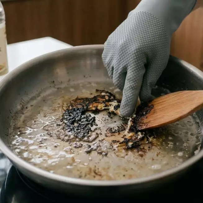 Selama ini salah cara membersihkan wajan stainless, padahal solusinya cuma butuh cuka