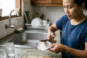 Trik bersihkan karat gunting tanpa bahan kimia, cukup pakai alat di dapur kita