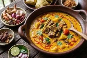 Trik masak gulai anti gagal untuk hidangan Idulfitri, kuah kental dan tidak pecah