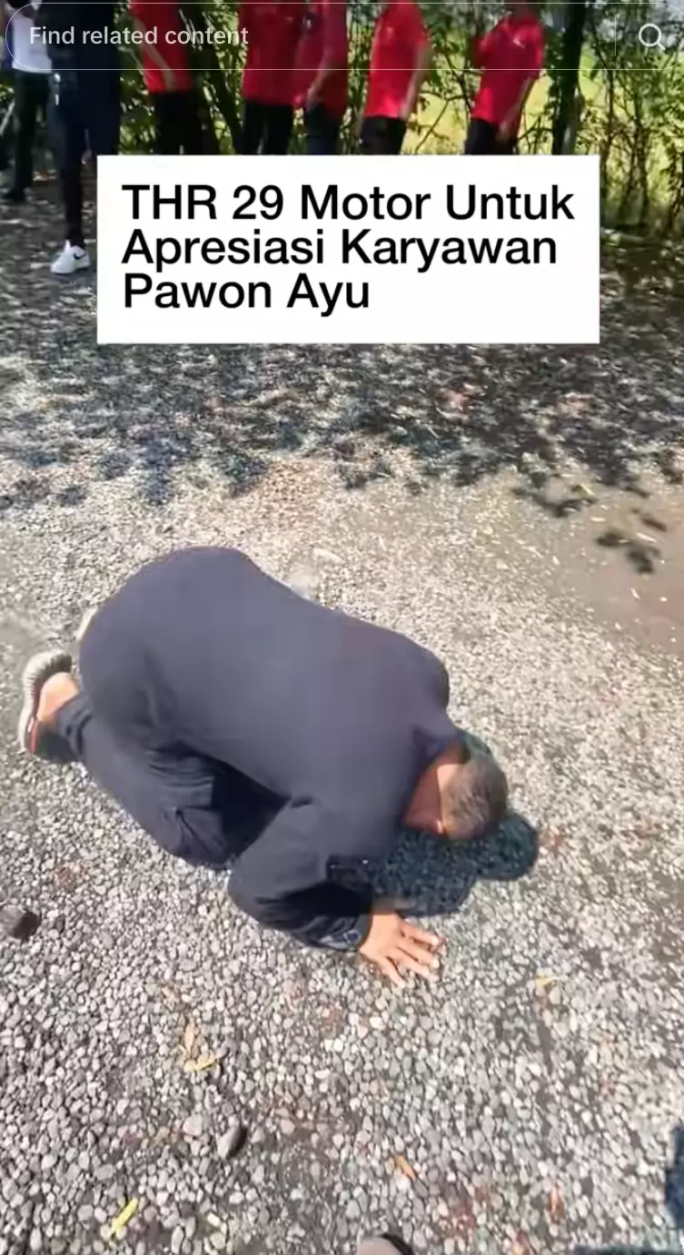 Hadiah Motor THR TikTok @pawonayukartasura