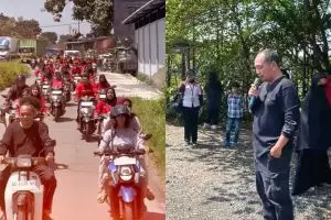 Bahagianya tembus layar, 29 karyawan resto ini dapat THR motor baru masing-masing satu