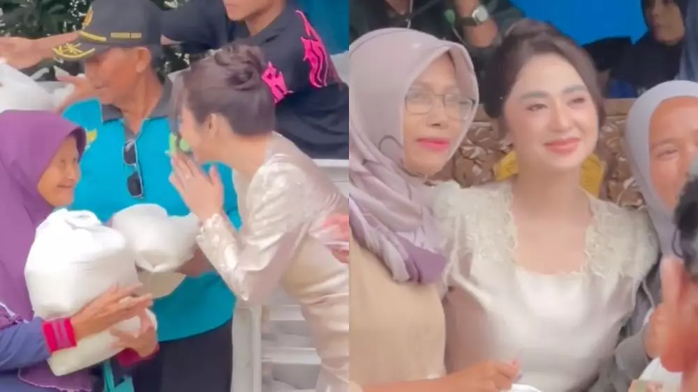 Dewi Perssik Berbagi Zakat 2026 Instagram/@dewiperssik9