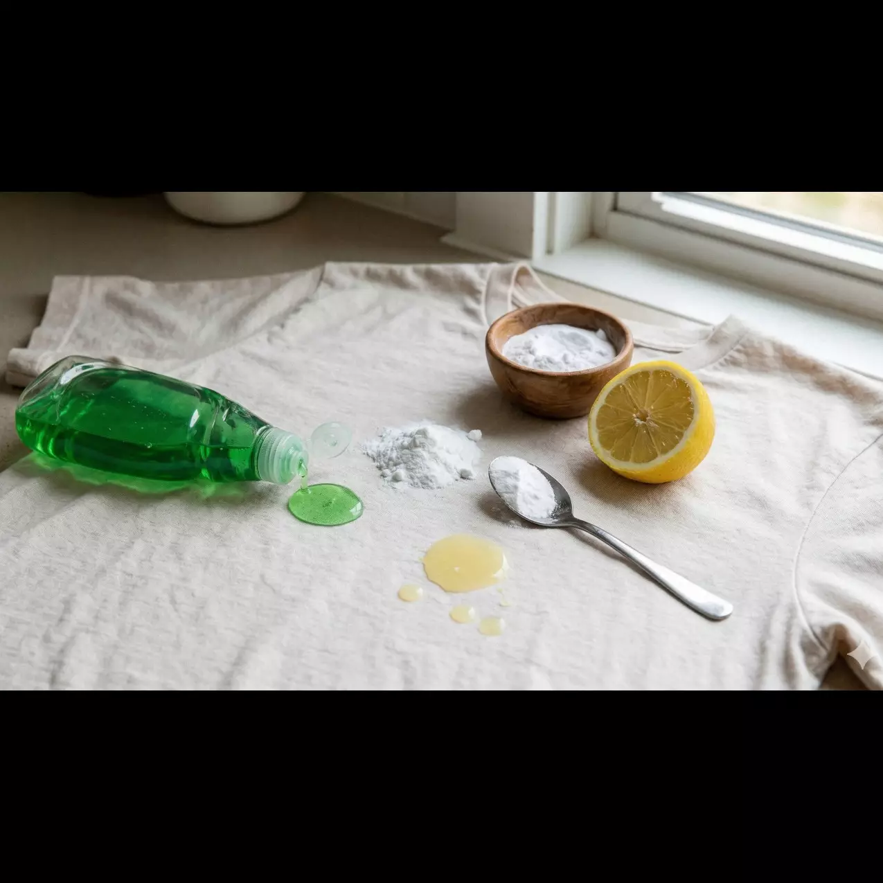 Baju kena minyak saat masak opor Lebaran? Coba bersihkan pakai 3 bahan dapur tanpa deterjen