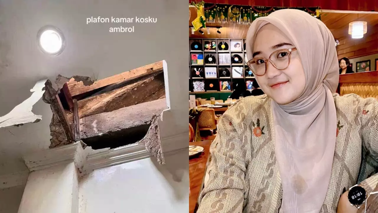 Cerita haru perempuan yang merasa disayang Allah usai selamat dari plafon kamar ambrol saat i’tikaf