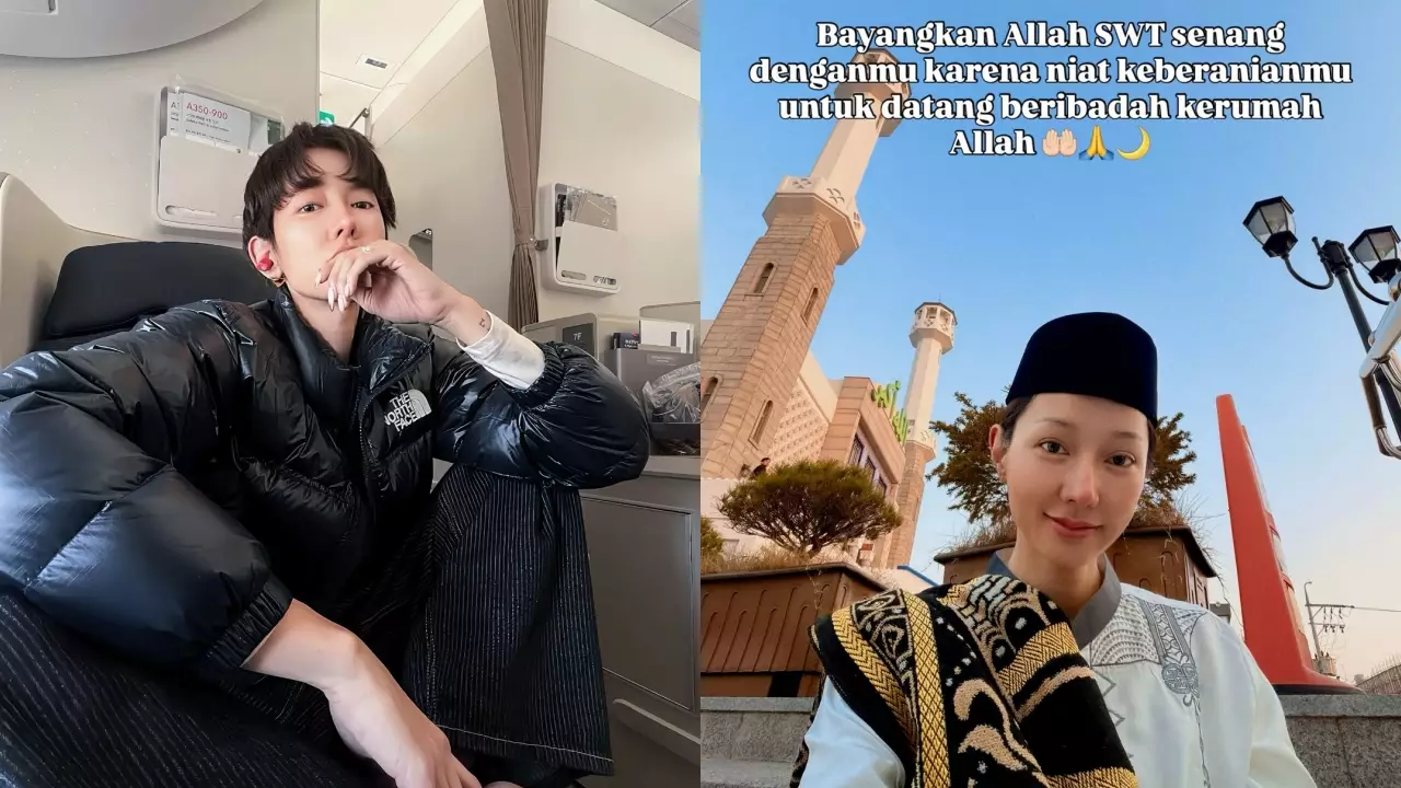 5 Potret Lucinta Luna tampil dengan rambut cepak di Seoul Korea, penampilan terbarunya tuai pujian