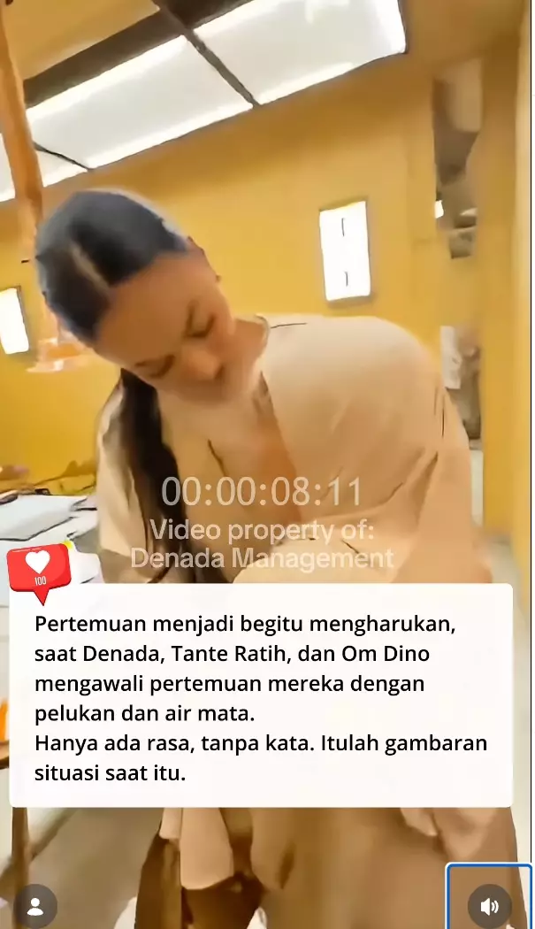 Pertemuan Denada dan Ressa Rossano Lebaran Instagram/@risna_ories; Denada Management