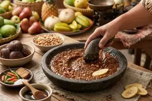 Cara bikin sambal rujak buah yang legit dan tidak berair ala abang jualan
