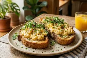 Resep egg toast lezat selesai dalam 10 menit, cocok bagi yang bosan sarapan nasi