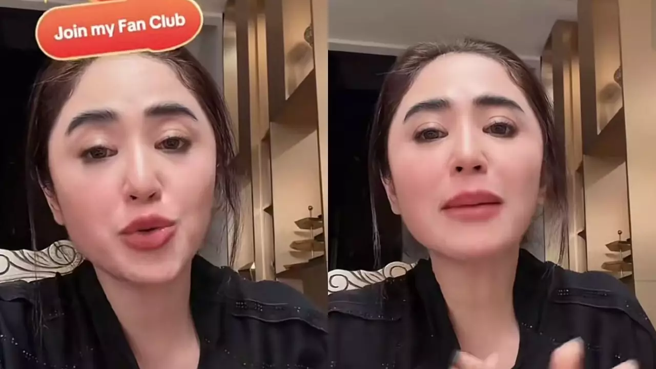 Dituding kasih THR cuma Rp15.000, Dewi Perssik jelaskan juga beri beras premium untuk warga