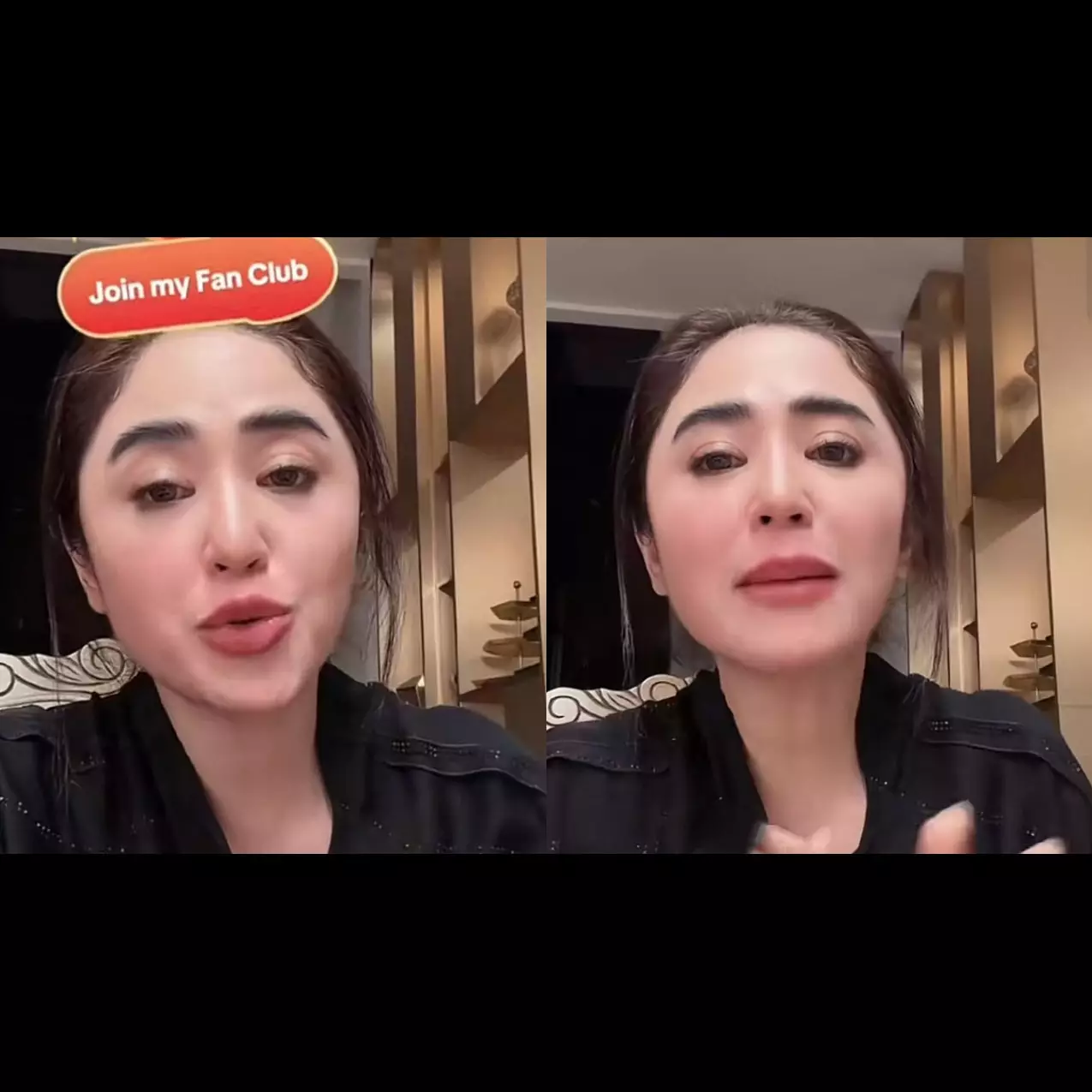 Dituding kasih THR cuma Rp15.000, Dewi Perssik jelaskan juga beri beras premium untuk warga