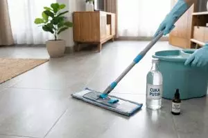Cara mengepel lantai agar kesat dan bebas semut tanpa air panas, tanpa bahan kimia mahal