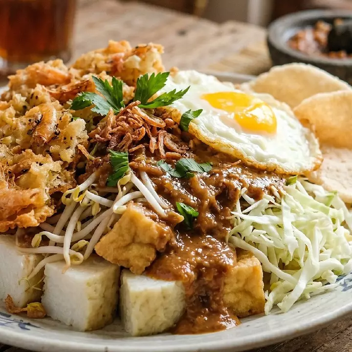 Resep tahu gimbal lezat dari bahan seadanya di dapur, bisa pakai sisa ketupat lebaran kemarin