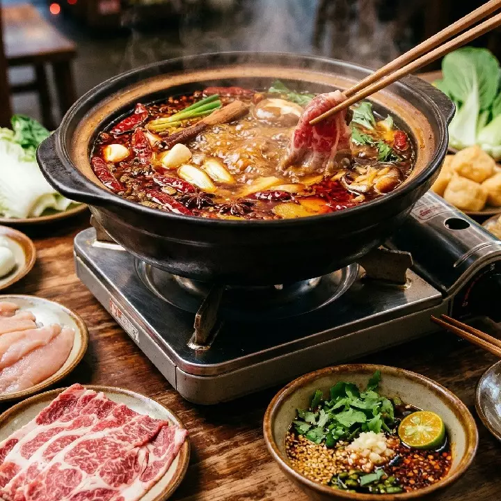 Bosen daging slice digrill mulu? Yuk cobain resep hot pot khas szechuan dari bahan yang ada di pasar