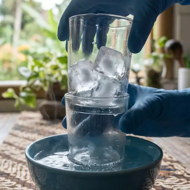 Gelas saling menempel setelah dicuci? Coba trik suhu ini agar mudah terpisah