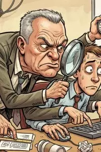  Alih-alih memberikan arahan strategis, seorang micromanager justru masuk ke ranah teknis yang seharusnya menjadi tanggung jawab karyawan.