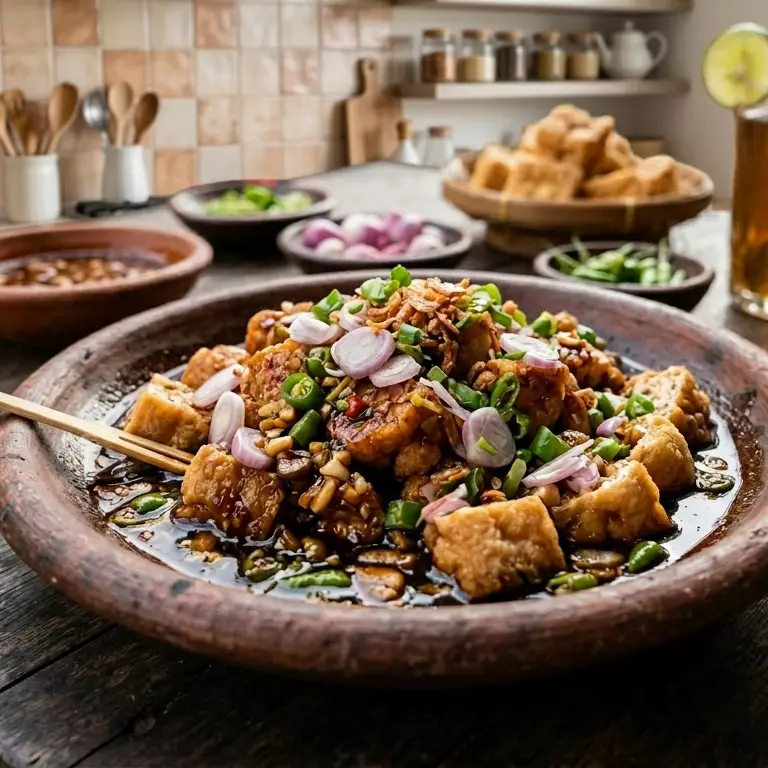 Resep tahu gejrot homemade praktis, bumbu nendang meresap sempurna pedas asam manis