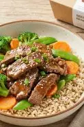 Bosan masakan hambar saat diet? Yuk cobain resep beef teriyaki yang rendah kalori nan lezat ini