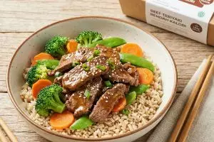 Bosan masakan hambar saat diet? Yuk cobain resep beef teriyaki yang rendah kalori nan lezat ini