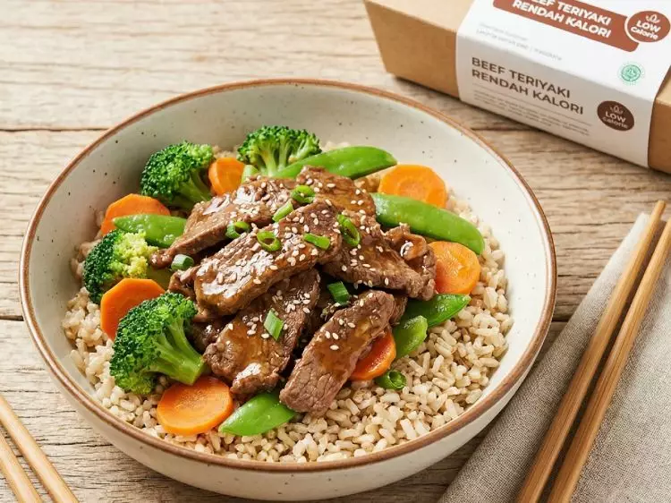 Bosan masakan hambar saat diet? Yuk cobain resep beef teriyaki yang rendah kalori nan lezat ini