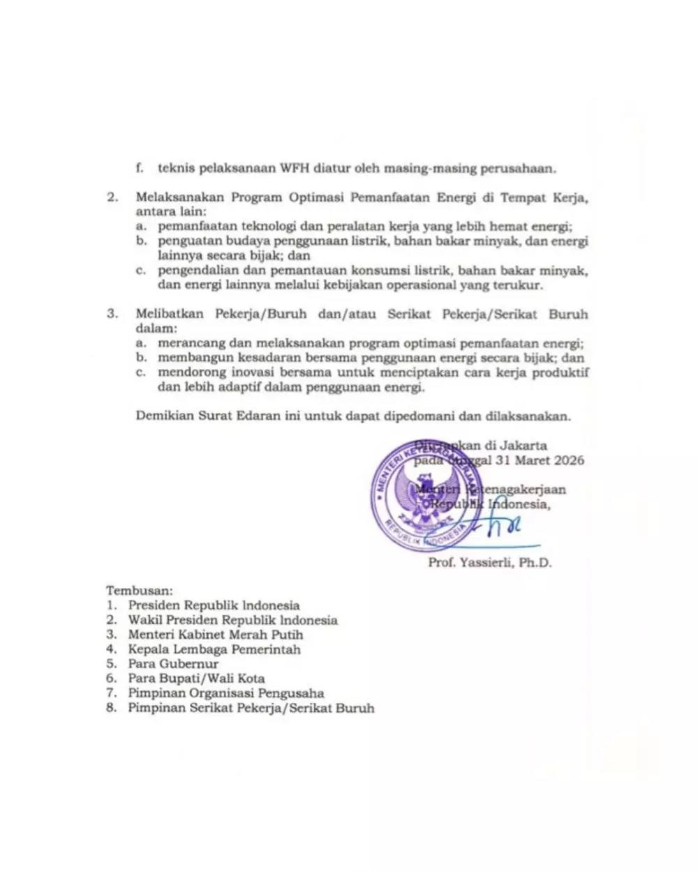 Aturan WFH 2026 © 2026 brilio.net