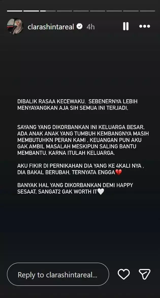 Konflik Rumah Tangga Clara Shinta © 