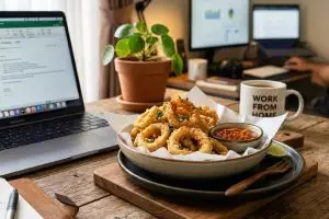 Bikin camilan untuk teman WFH, yuk! Cobain resep cumi goreng tepung yang masaknya gampang dan lezat