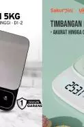 5 Rekomendasi timbangan digital dapur, pakainya gampang dan harga terjangkau
