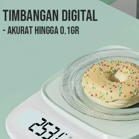 5 Rekomendasi timbangan digital dapur, pakainya gampang dan harga terjangkau