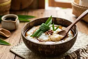 Resep bubur sumsum anti gagal, super lembut & gurih manisnya bikin ketagihan