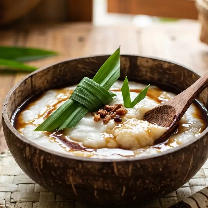 Resep bubur sumsum anti gagal, super lembut &amp; gurih manisnya bikin ketagihan