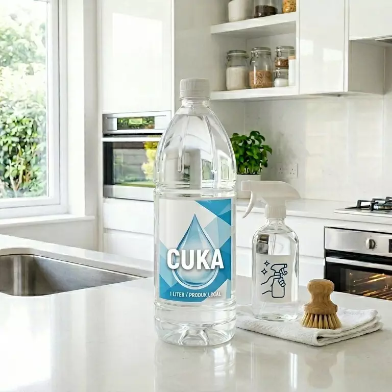 Cara membuat cairan pembersih dapur sendiri, ampuh usir lemak di kompor dan wastafel