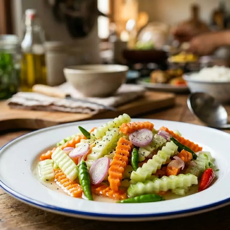 Resep acar timun wortel segar, simple dan bikin nagih