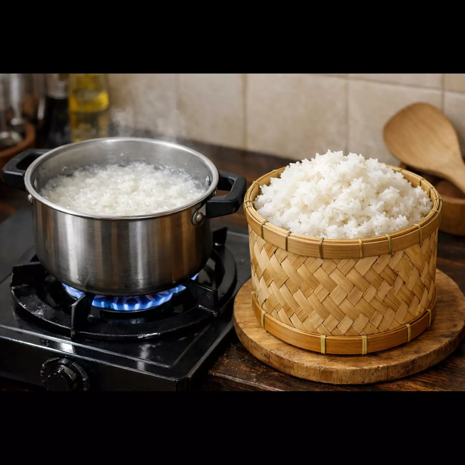 Cara masak nasi manual tanpa gosong, hasilnya lebih wangi, pulen, dan hemat listrik