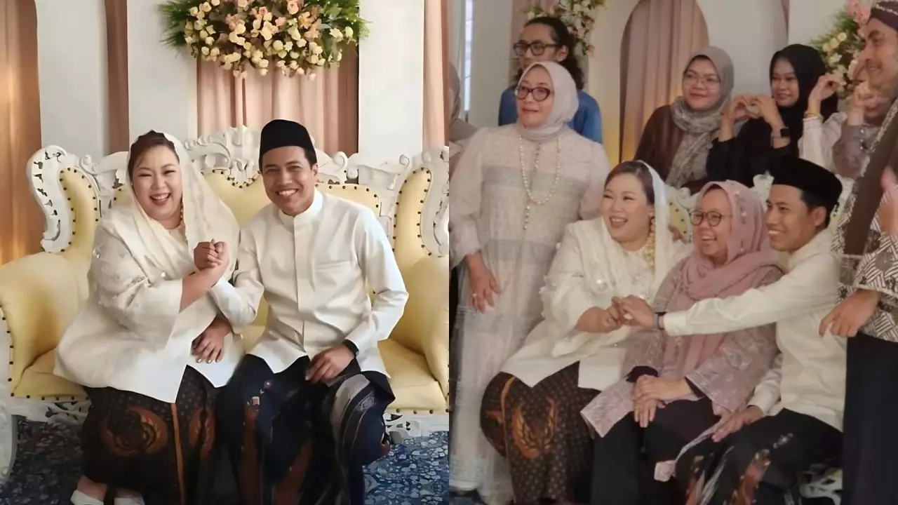 Inayah Wahid Menikah | foto: @robithul_umam via Instagram/@dw_muhamad_dawam; TikTok/@vivi_nadhor