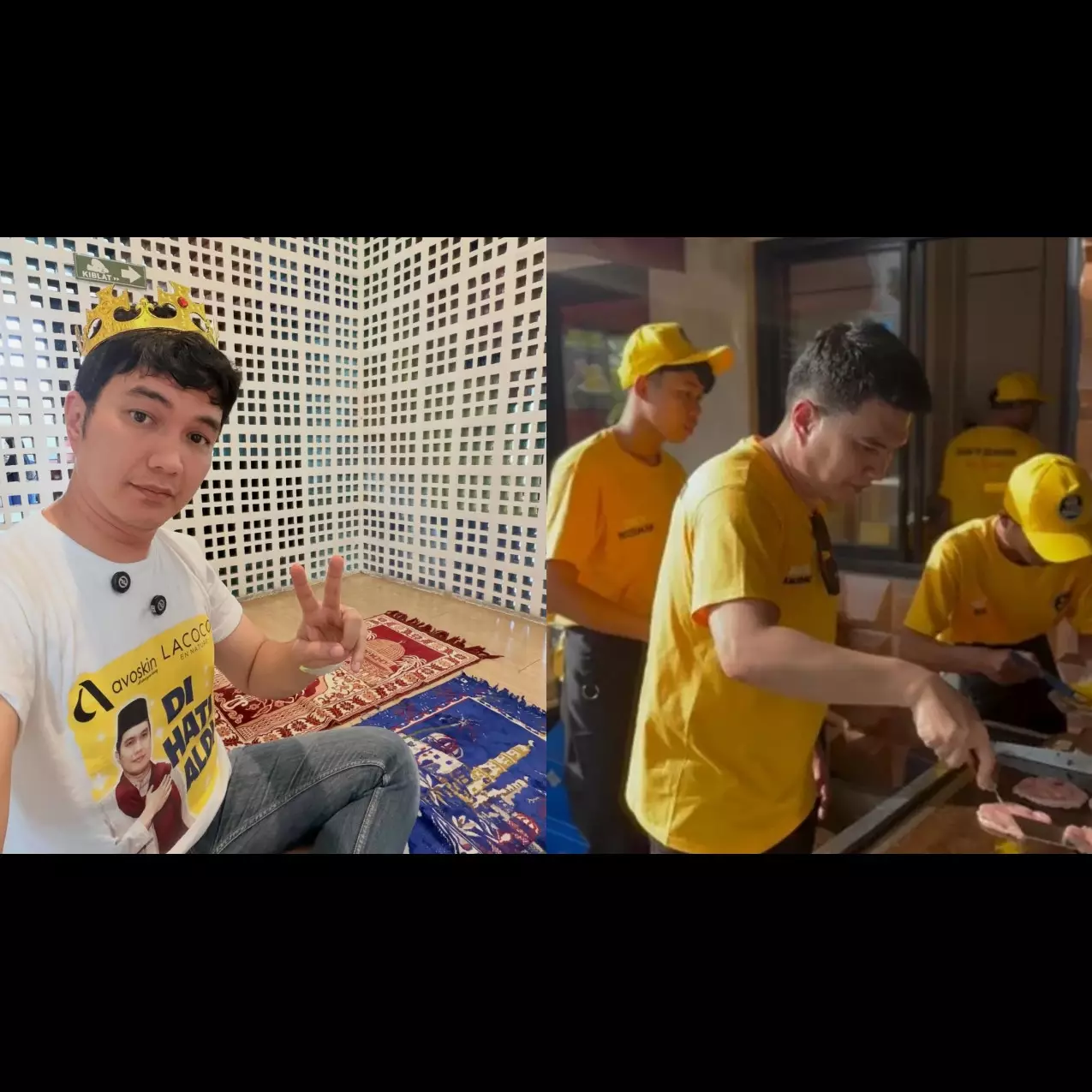 Bukan sekadar cari materi, ini alasan mulia Aldi Taher jualan burger