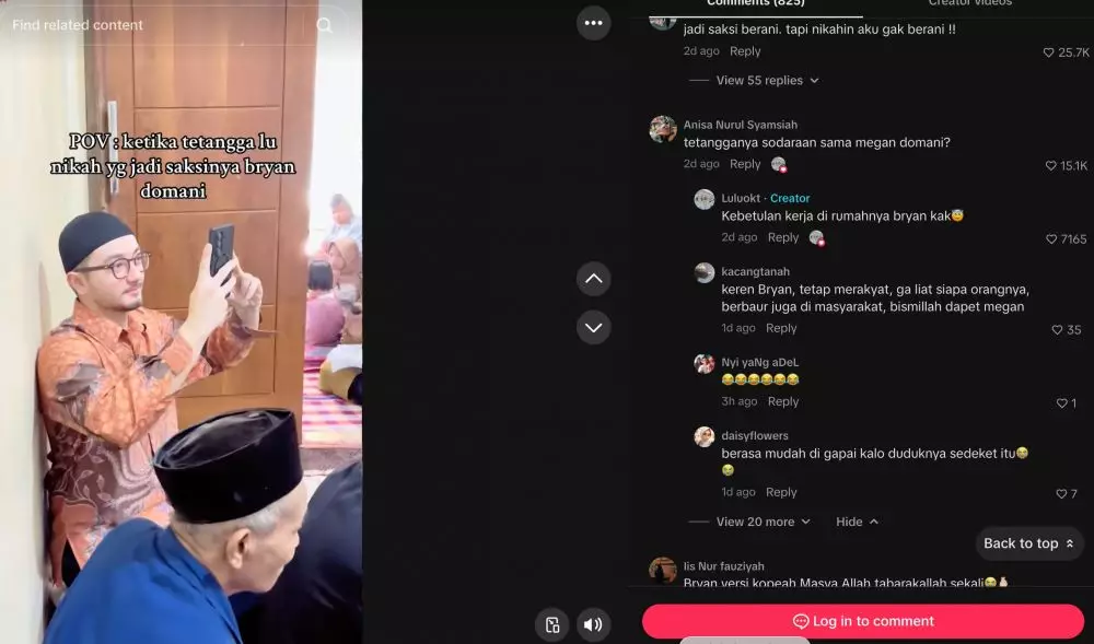 Bryan Domani Saksi Nikah berbagai sumber