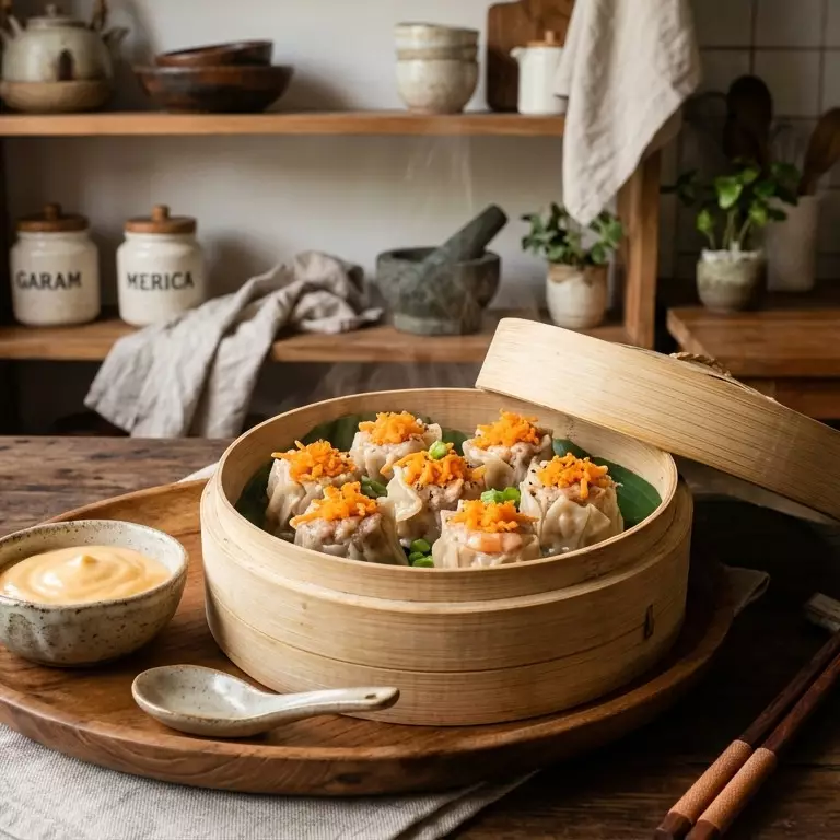 Resep dimsum ayam lembut dan juicy ala restoran, bahan sederhana anti gagal