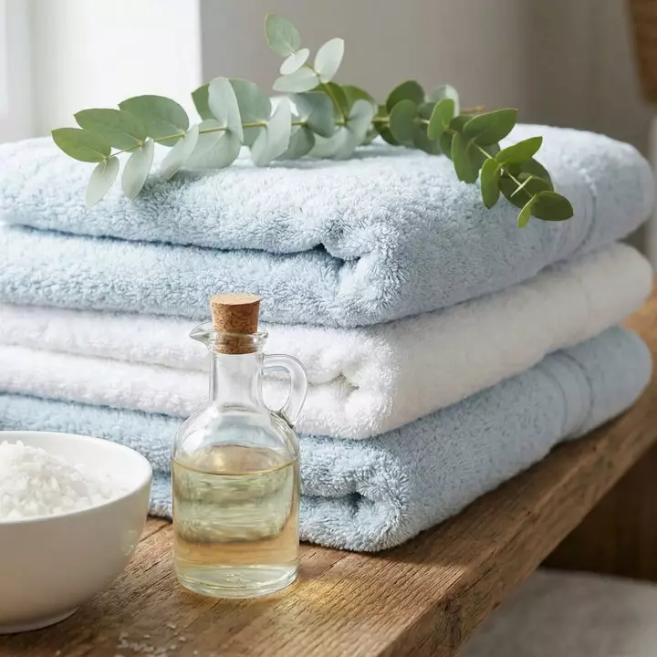 Handuk bau apek bikin risih? Ini cara ampuh cuci pakai garam dan cuka, hasilnya bikin kaget