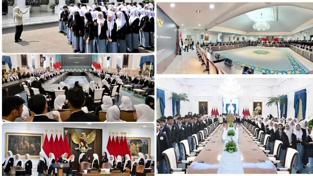 Program Istana untuk Anak Sekolah Instagram @sekretariat.kabinet