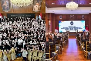 Dulu cuma bisa lihat di berita, sekarang anak sekolah bisa lihat langsung isi Istana Kepresidenan