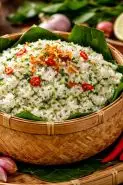 Resep nasi daun jeruk wangi menggoda, gurihnya bikin nambah terus