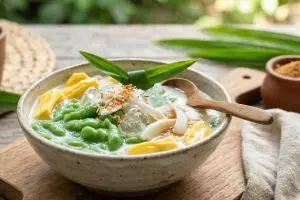 Resep es dawet yang rendah gula tapi tetap manis legit, kuncinya ada di adonan dan pengganti santan