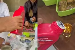 Viral “trend” minum oli demi kesehatan, pakar medis ingatkan risiko kesehatan